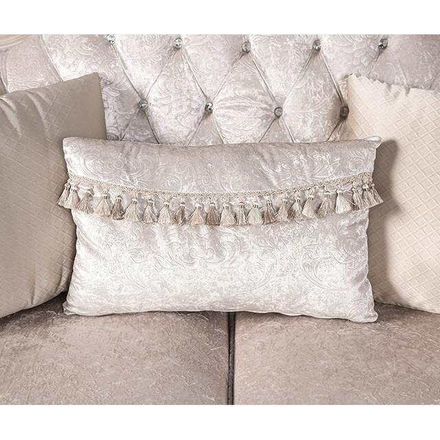 Large Picture of Furniture of America Acapulco FM65001WH-SF Sofa