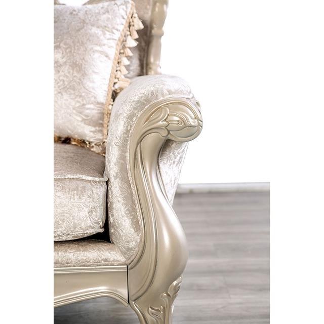 Large Picture of Furniture of America Acapulco FM65001WH-SF Sofa