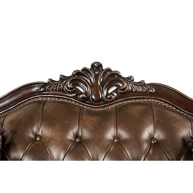 Large Picture of Furniture of America Ensenada FM65003BR-LV Loveseat