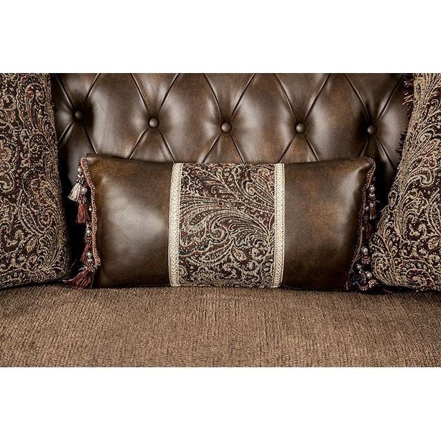 Large Picture of Furniture of America Ensenada FM65003BR-SF Sofa
