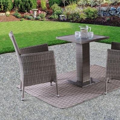 Furniture of America Aminta FM80004GY-3PC-06GY Patio Bistro Set