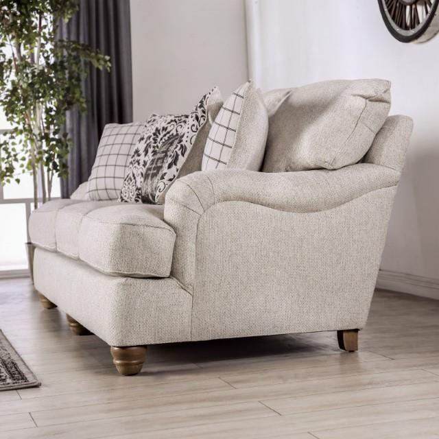 Large Picture of Furniture of America Mossley SM6090-LV Loveseat
