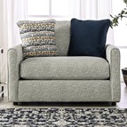 Furniture of America Chancery SM8194-CH Chair and Half