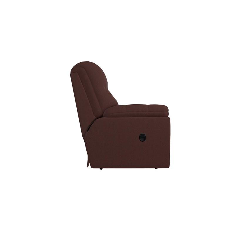 Large Picture of La-Z-Boy Morrison Reclining Loveseat w/ Console - Burgundy