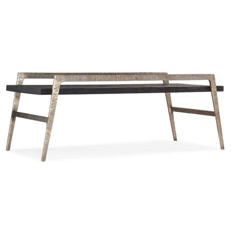 Hooker Furniture 6033-80210-99 Chapman Shou Sugi Ban Rectangle Cocktail Table