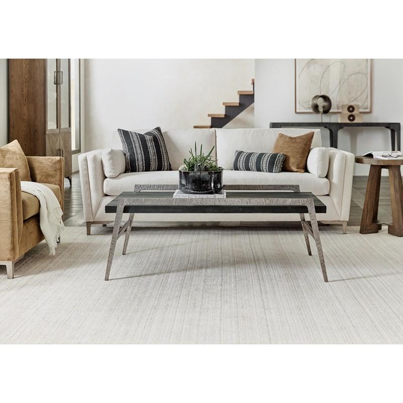 Large Picture of Hooker Furniture 6033-80210-99 Chapman Shou Sugi Ban Rectangle Cocktail Table