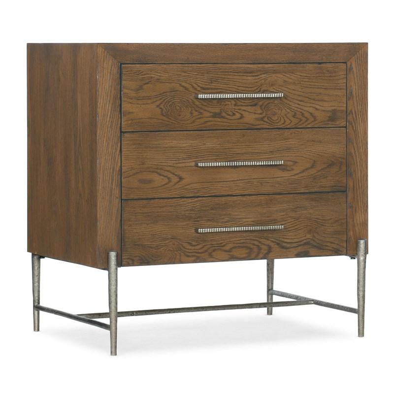 Hooker Furniture 6033-90116-85 Chapman Three-Drawer Nightstand