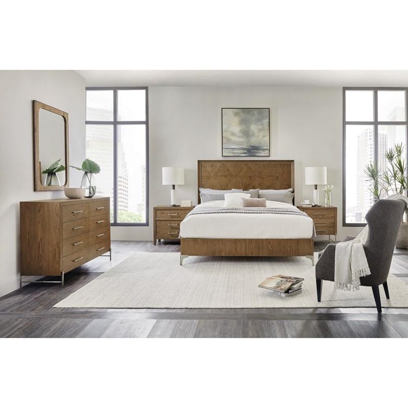 Large Picture of Hooker Furniture 6033-90116-85 Chapman Three-Drawer Nightstand
