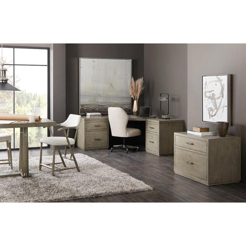 Large Picture of Hooker Furniture 6150-10934-85 Linville Falls Corner Desk with Two Files