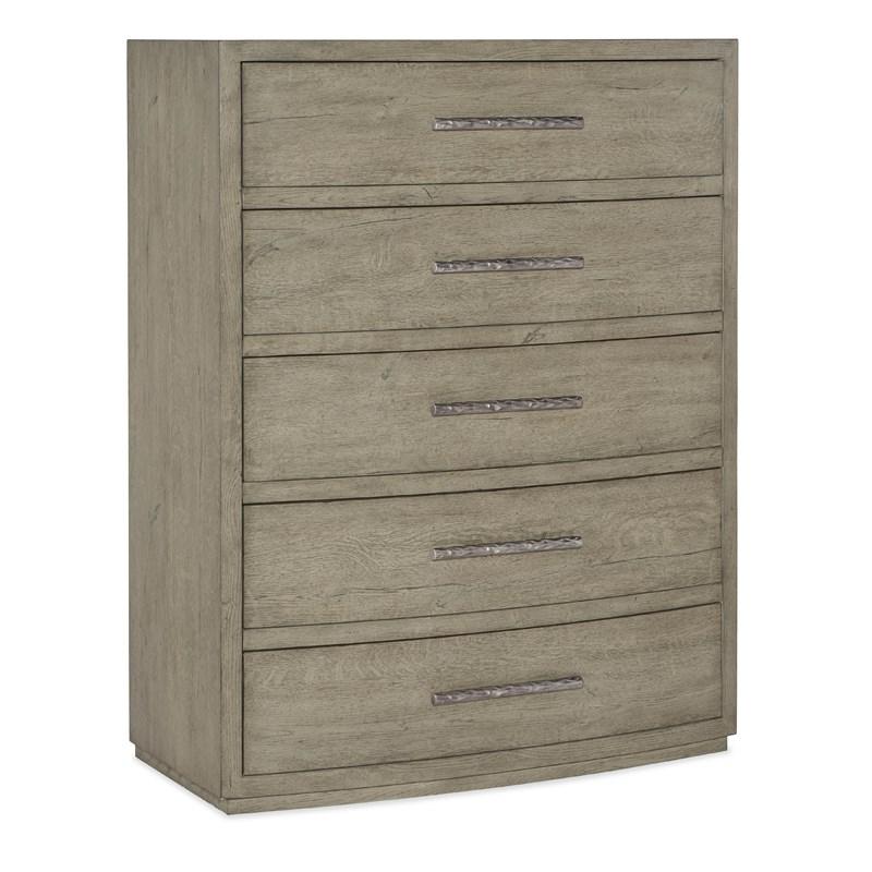 Hooker Furniture 6150-90010-85 Linville Falls Pisgah Five Drawer Chest