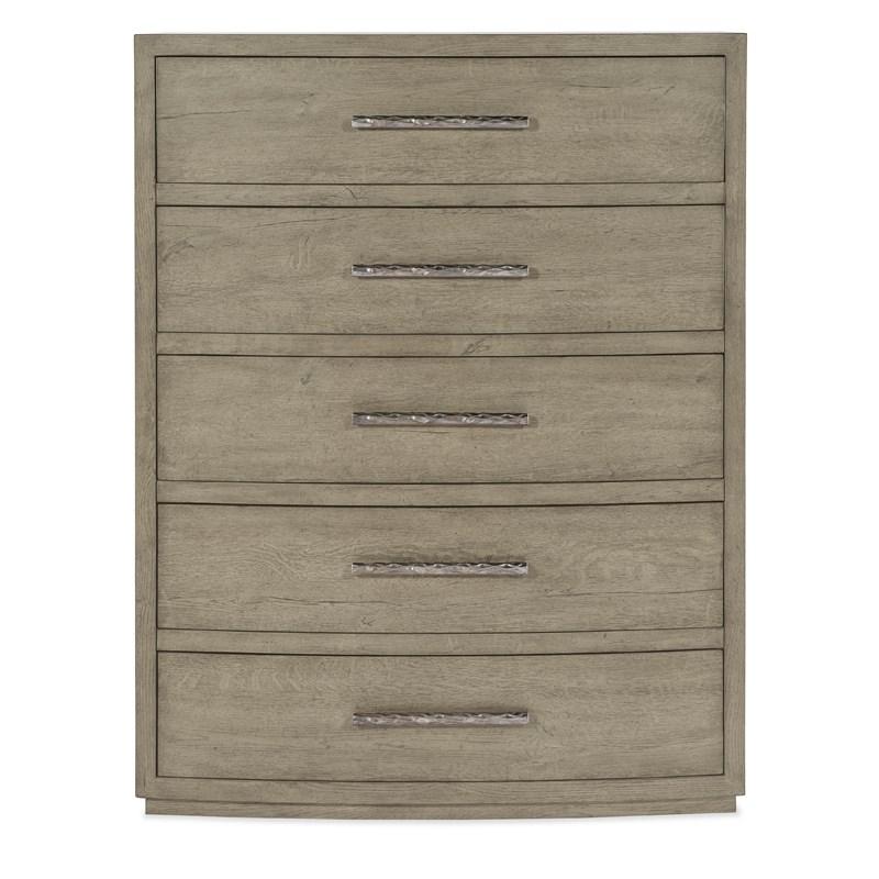 Large Picture of Hooker Furniture 6150-90010-85 Linville Falls Pisgah Five Drawer Chest