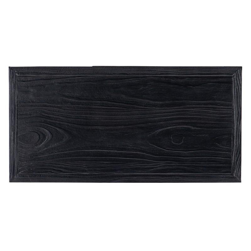 Large Picture of Hooker Furniture 6150-90016-99 Linville Falls Shou Sugi Ban Two Drawer Nightstand