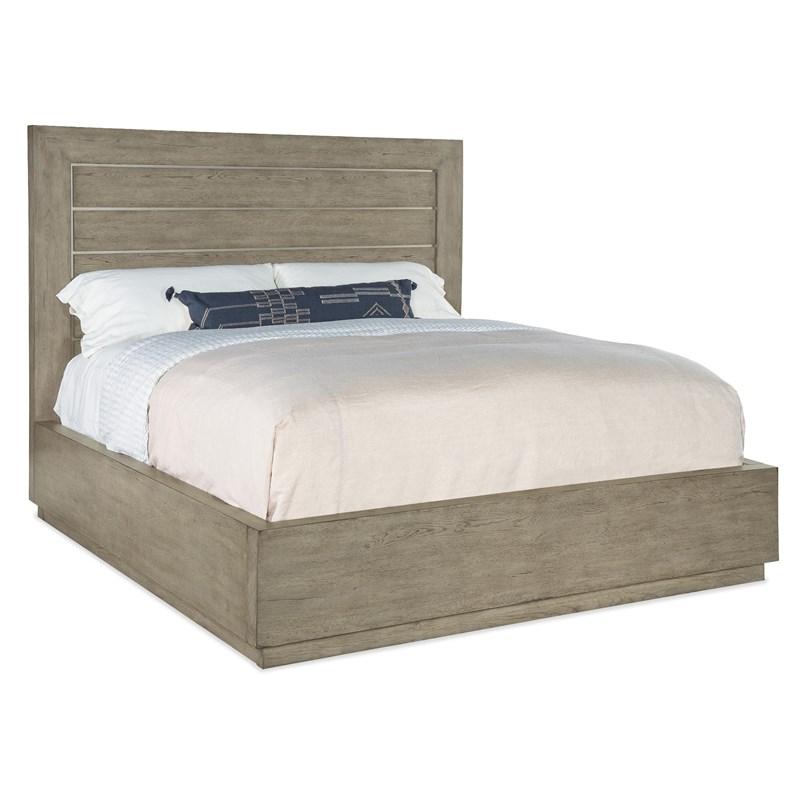 Hooker Furniture 6150-90260-85 Linville Falls Mill Ridge California King Panel Bed