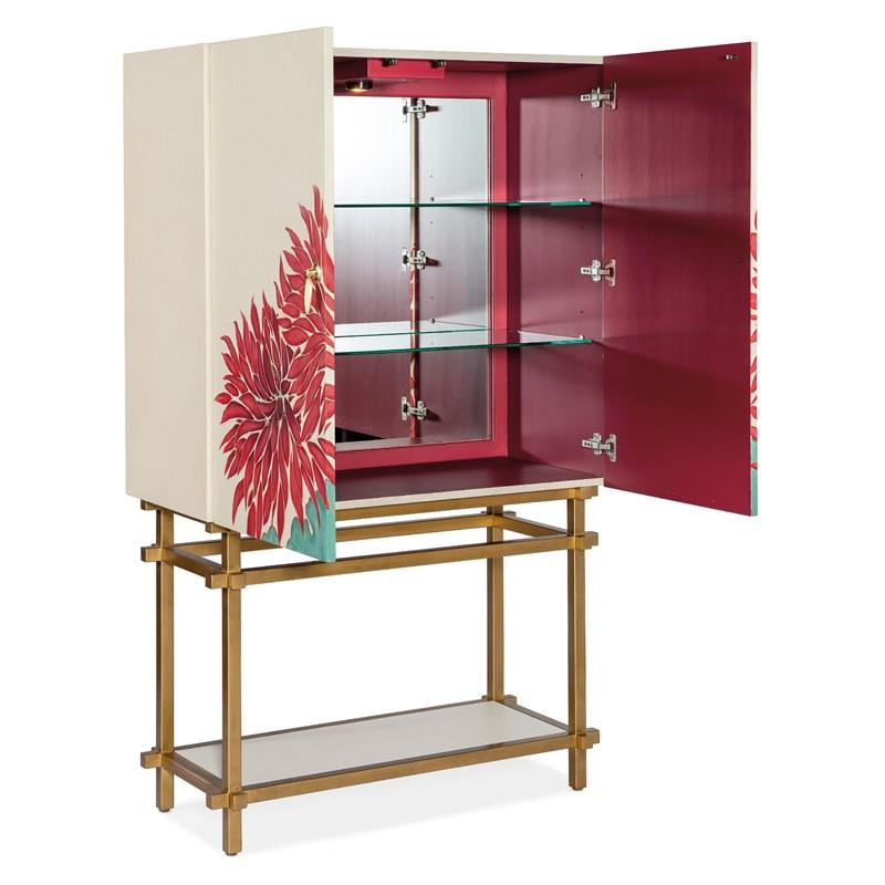 Large Picture of Hooker Furniture 628-50027-65 Melange Patrisha Bar Cabinet