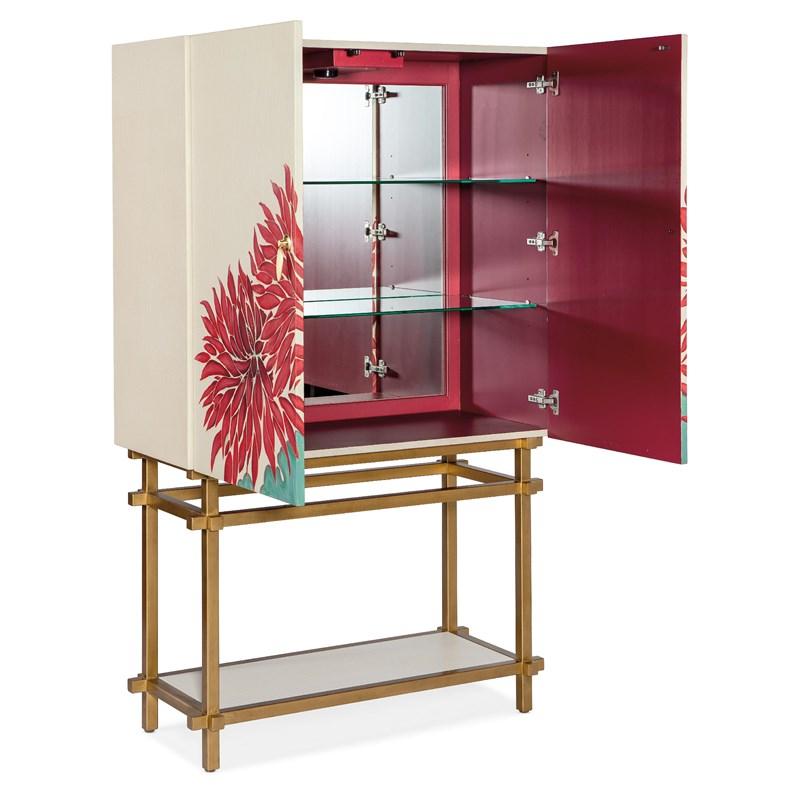 Large Picture of Hooker Furniture 628-50027-65 Melange Patrisha Bar Cabinet