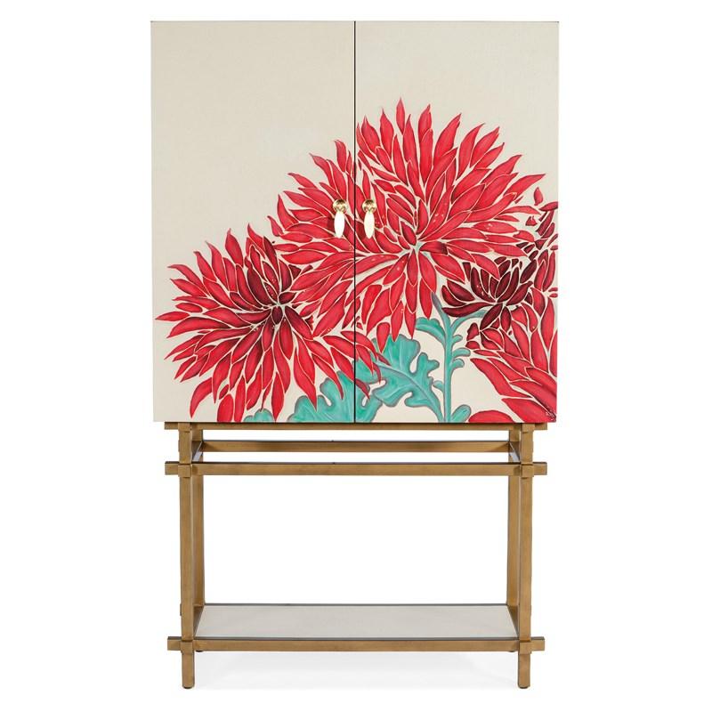 Large Picture of Hooker Furniture 628-50027-65 Melange Patrisha Bar Cabinet