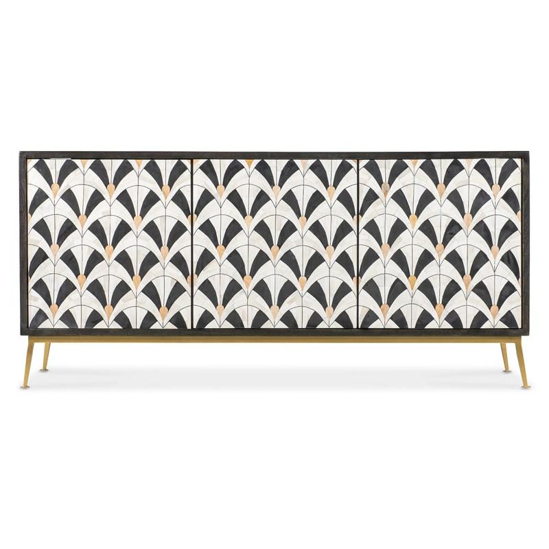 Large Picture of Hooker Furniture 628-85718-99 Melange Renee Credenza