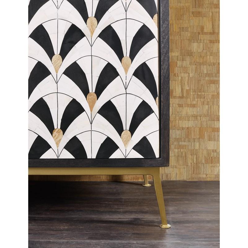 Large Picture of Hooker Furniture 628-85718-99 Melange Renee Credenza