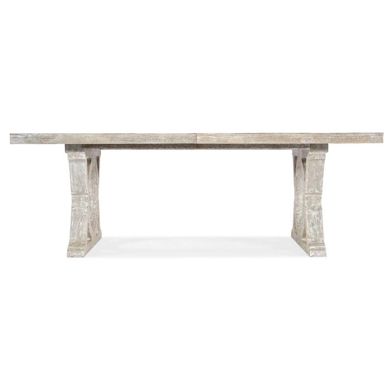 Large Picture of Hooker Furniture 6350-75207-80 Serenity Topsail Rectangle Dining Table with 2-18in Leaves