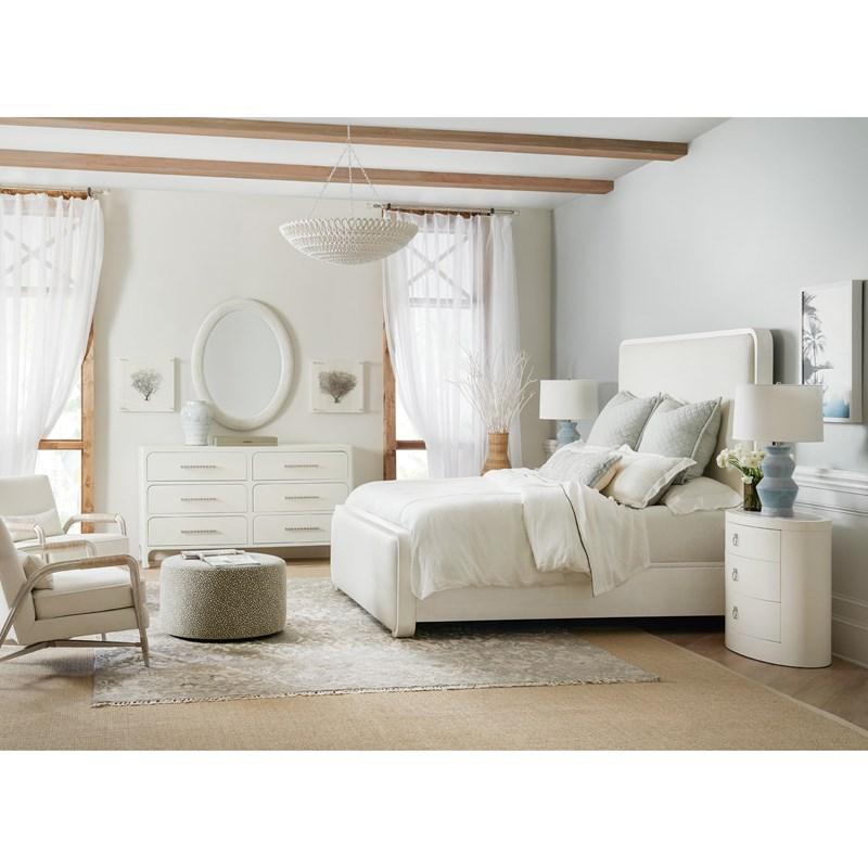 Large Picture of Hooker Furniture 6350-90007-04 Serenity Amelia Oval Mirror