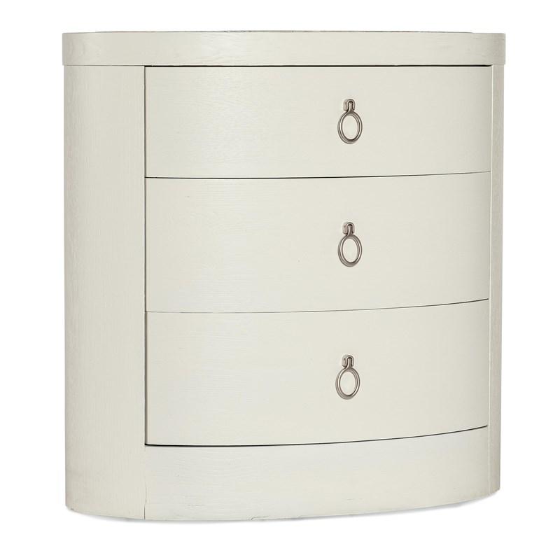 Hooker Furniture 6350-90115-02 Serenity Wavecrest Oval Nightstand