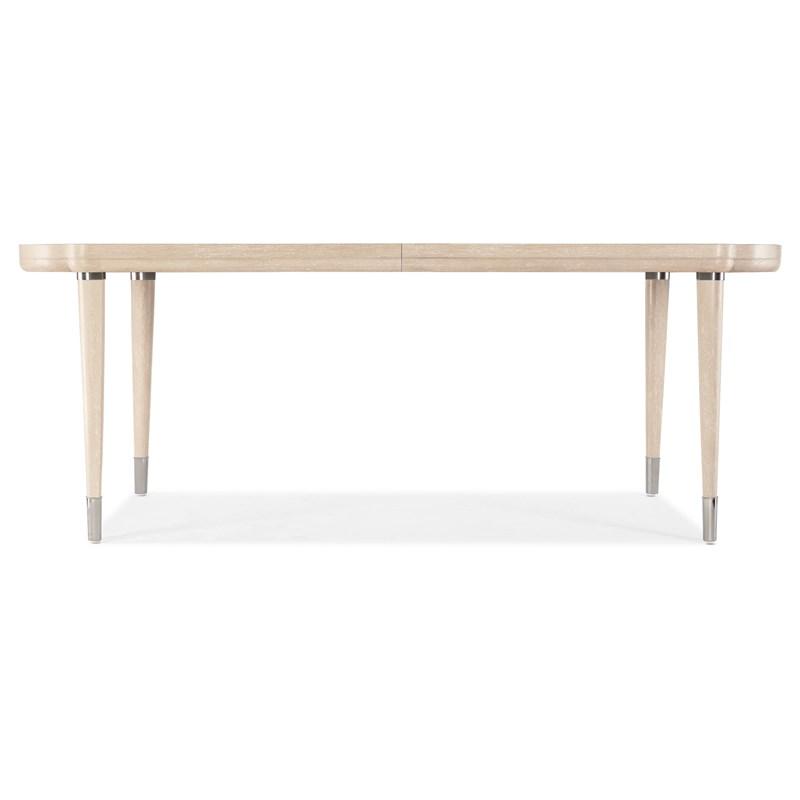Large Picture of Hooker Furniture 6500-75200-80 Nouveau Chic Rectangle Dining Table with 1-22in Leaf