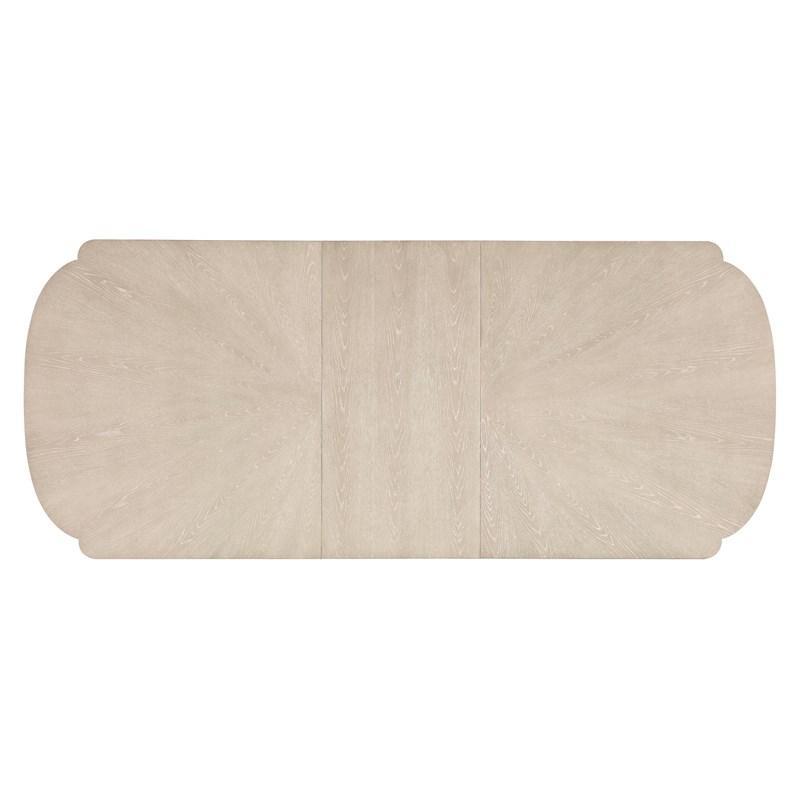 Large Picture of Hooker Furniture 6500-75200-80 Nouveau Chic Rectangle Dining Table with 1-22in Leaf
