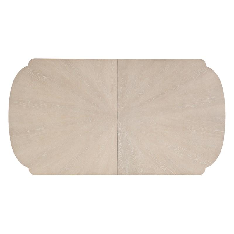 Large Picture of Hooker Furniture 6500-75200-80 Nouveau Chic Rectangle Dining Table with 1-22in Leaf