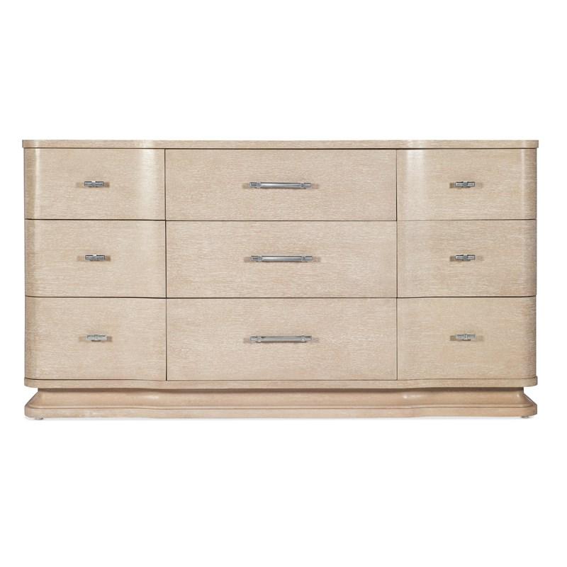 Large Picture of Hooker Furniture 6500-90002-80 Nouveau Chic Nine Drawer Dresser