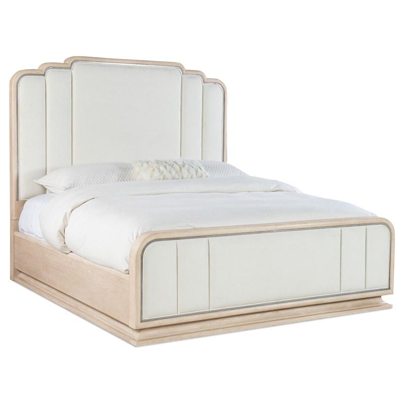 Hooker Furniture 6500-90866-80 Nouveau Chic King Upholstered Bed