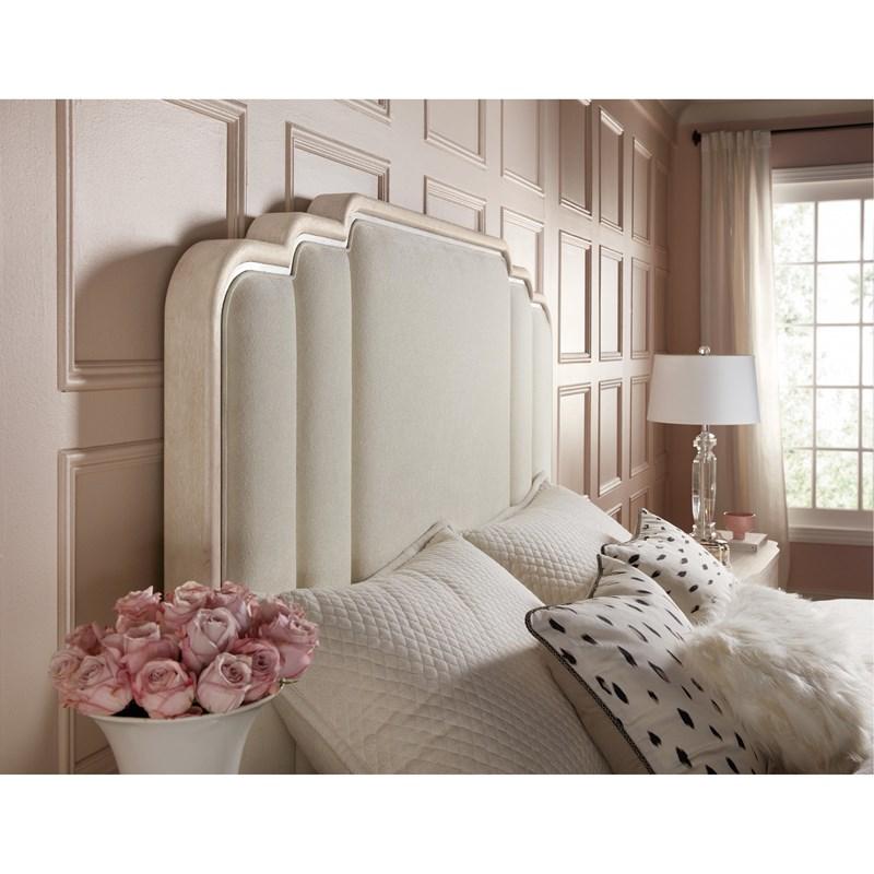 Large Picture of Hooker Furniture 6500-90866-80 Nouveau Chic King Upholstered Bed