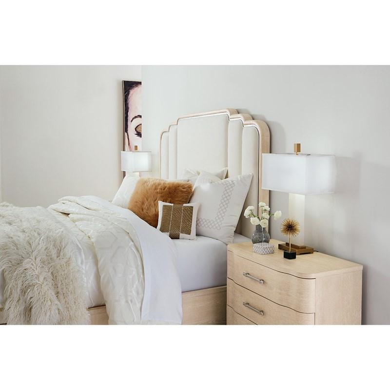 Large Picture of Hooker Furniture 6500-90866-80 Nouveau Chic King Upholstered Bed