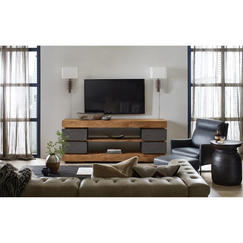 Large Picture of Hooker Furniture 6700-55480-80 Big Sky Entertainment Console