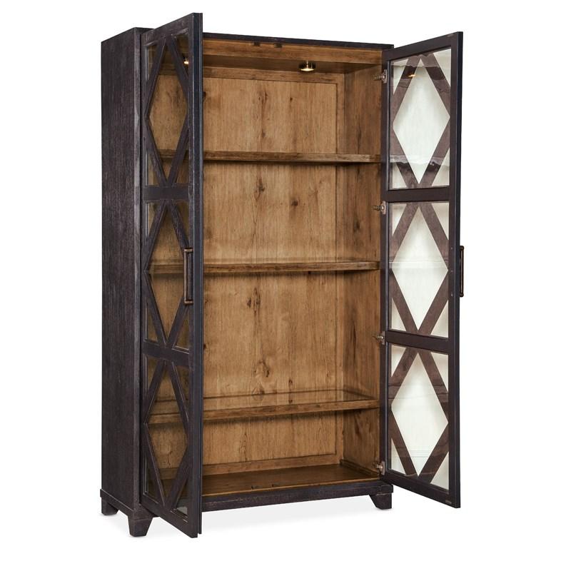 Large Picture of Hooker Furniture 6700-75906-98 Big Sky Display Cabinet