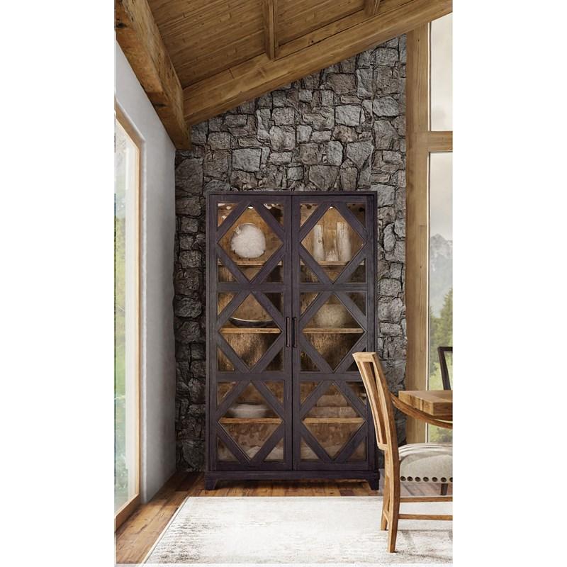 Large Picture of Hooker Furniture 6700-75906-98 Big Sky Display Cabinet