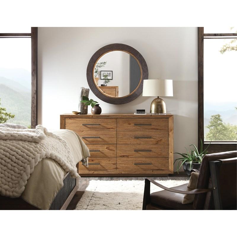 Large Picture of Hooker Furniture 6700-90002-80 Big Sky Eight Drawer Dresser