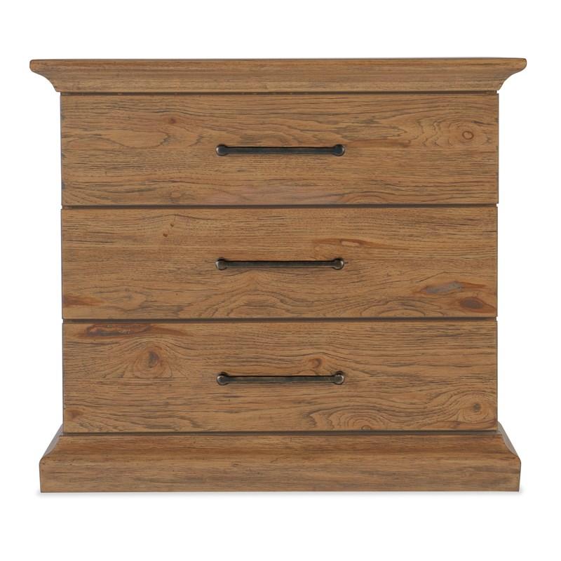 Large Picture of Hooker Furniture 6700-90016-80 Big Sky Three Drawer Nightstand