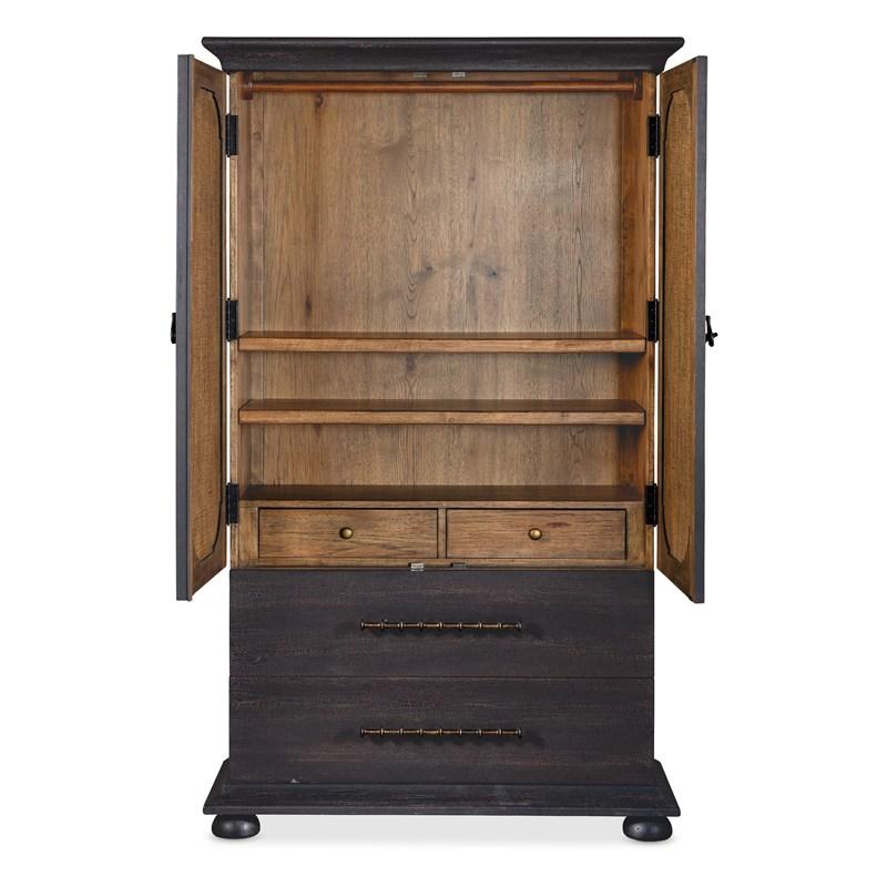 Large Picture of Hooker Furniture 6700-90213-98 Big Sky Small Wardrobe