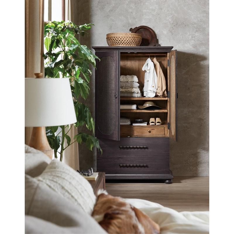 Large Picture of Hooker Furniture 6700-90213-98 Big Sky Small Wardrobe