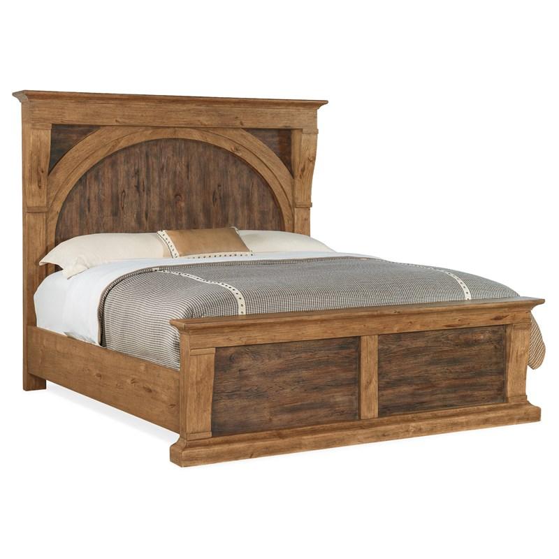 Hooker Furniture 6700-90366-80 Big Sky King Corbel Bed