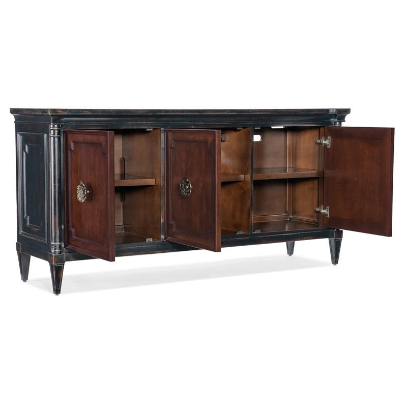 Large Picture of Hooker Furniture 6750-55472-00 Charleston Entertainment Console