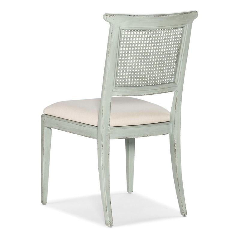 Large Picture of Hooker Furniture 6750-75410-40 Charleston Upholstered Seat Side Chair
