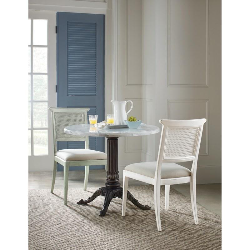 Large Picture of Hooker Furniture 6750-75410-40 Charleston Upholstered Seat Side Chair