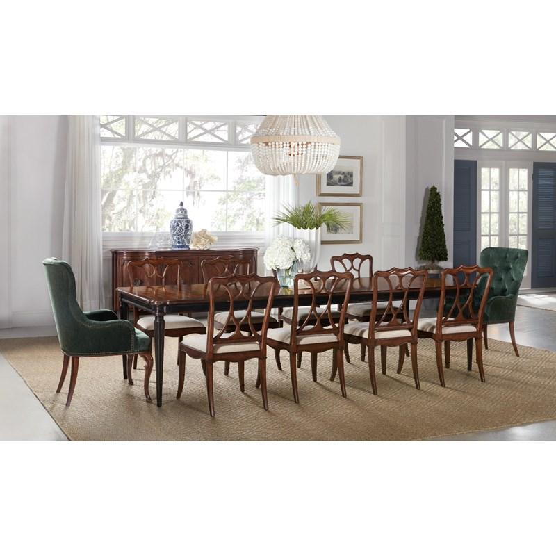 Large Picture of Hooker Furniture 6750-75900-85 Charleston Four-Door Buffet