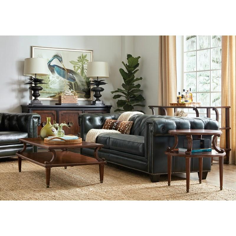 Large Picture of Hooker Furniture 6750-80110-85 Charleston Rectangle Cocktail Table