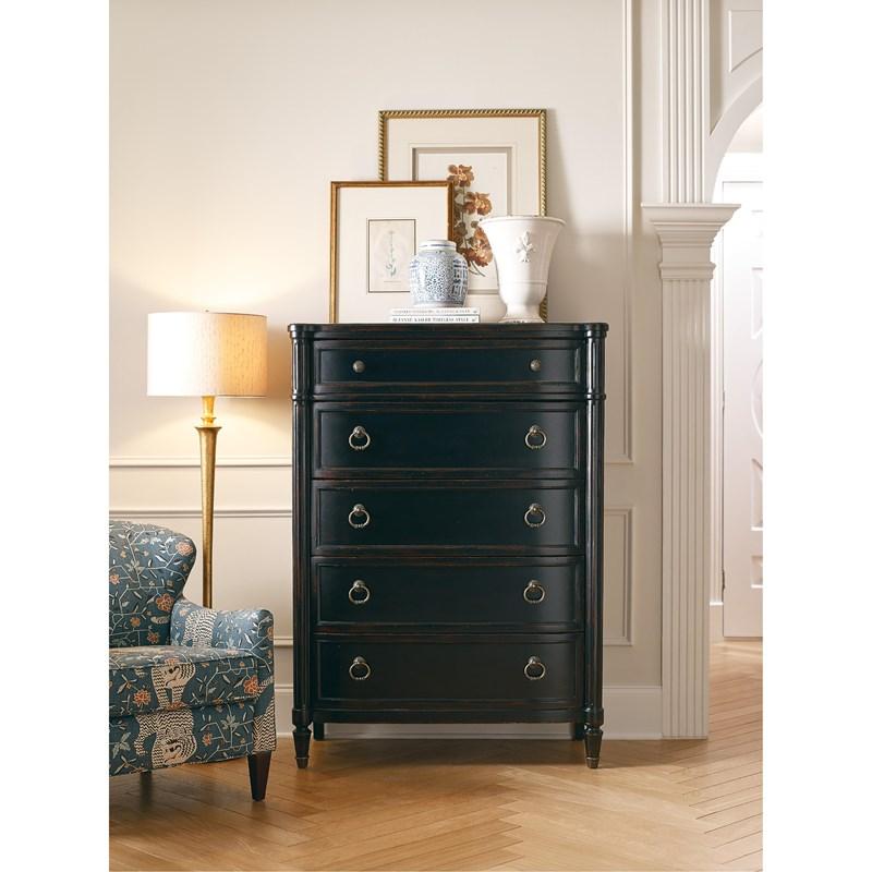 Large Picture of Hooker Furniture 6750-90010-97 Charleston Five-Drawer Chest