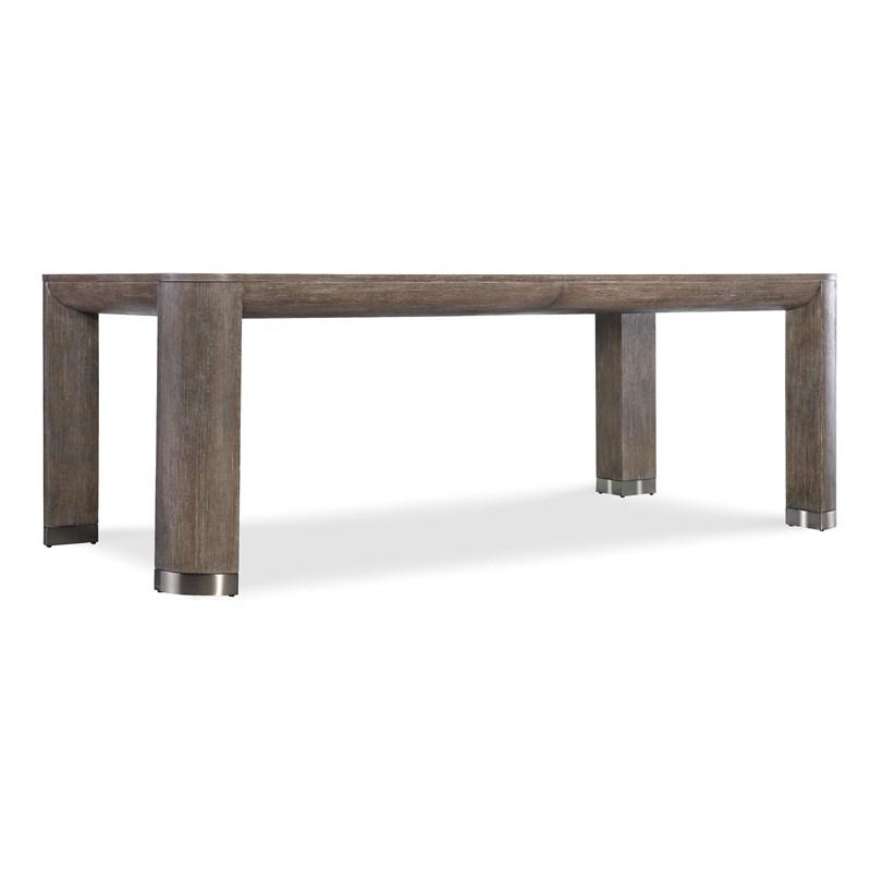 Hooker Furniture 6850-75200-89 Modern Mood Leg Dining Table with 1-24in Leaf