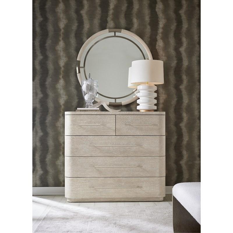 Large Picture of Hooker Furniture 6850-90007-80 Modern Mood Round Mirror