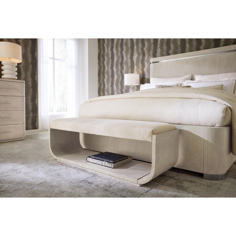 Large Picture of Hooker Furniture 6850-90119-80 Modern Mood Bed Bench