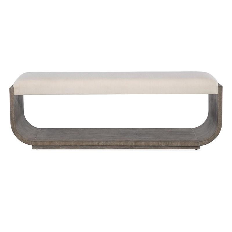 Large Picture of Hooker Furniture 6850-90119-89 Modern Mood Bed Bench